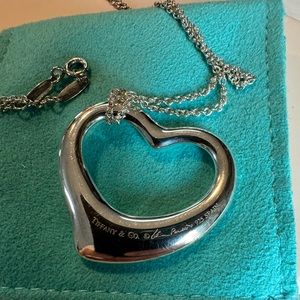 Tiffany & Co open Heart Necklace